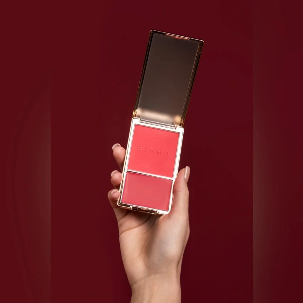 BISHA | Essential Duo Bahamas Colorway Crème + Powder Blush Set